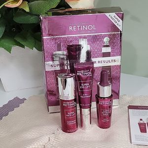 3 pc Retinol Skincare set. Damaged box discount.
